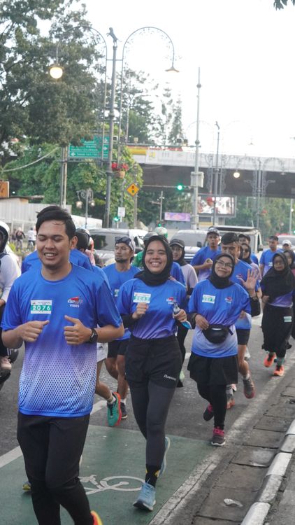 Race photo from KBP City Run 2024 Vibes