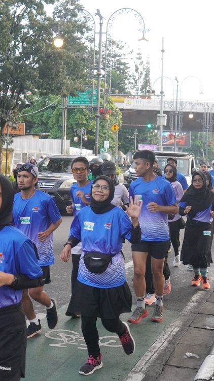 Race photo from KBP City Run 2024 Vibes