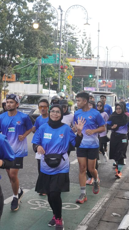 Race photo from KBP City Run 2024 Vibes