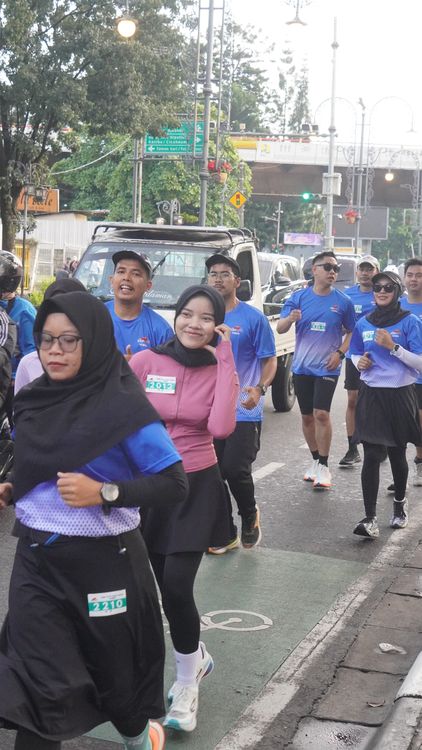 Race photo from KBP City Run 2024 Vibes