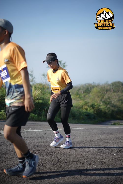 Race photo from Kelud Vertical Challenge 2024