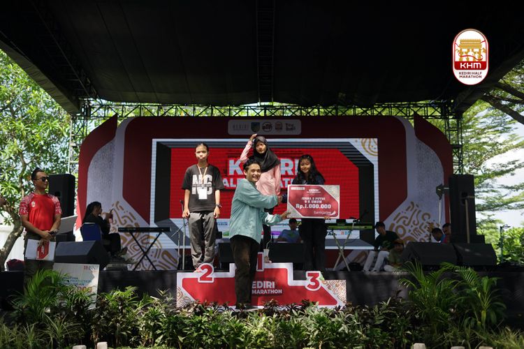 Race photo from Kediri Half Marathon 2025