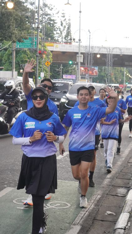 Race photo from KBP City Run 2024 Vibes