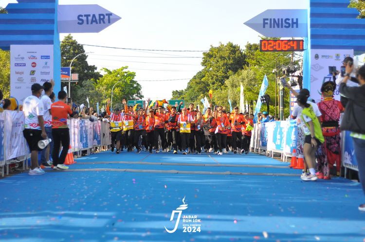 Race photo from Jabar Run 10K 2024