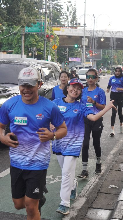 Race photo from KBP City Run 2024 Vibes