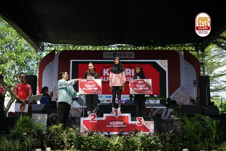 Race photo from Kediri Half Marathon 2025