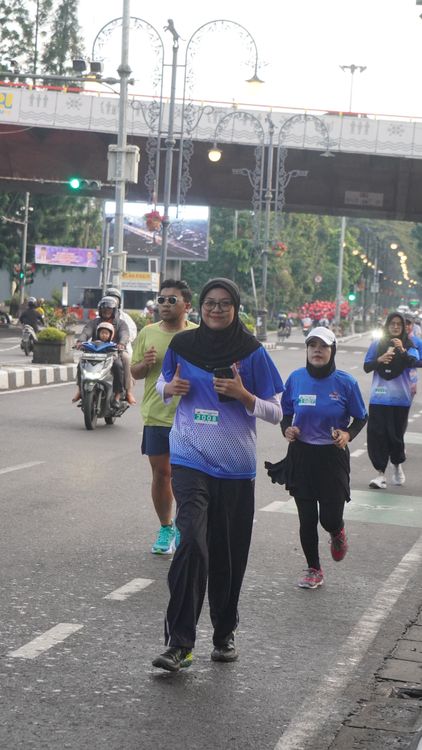 Race photo from KBP City Run 2024 Vibes