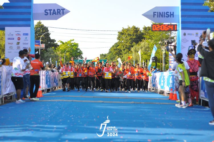 Race photo from Jabar Run 10K 2024