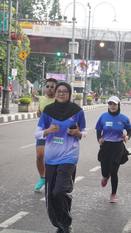 Race photo from KBP City Run 2024 Vibes