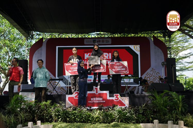 Race photo from Kediri Half Marathon 2025