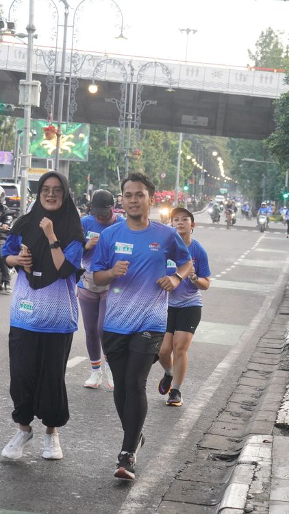 Race photo from KBP City Run 2024 Vibes