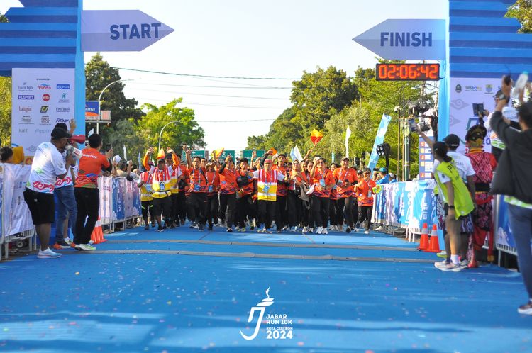 Race photo from Jabar Run 10K 2024