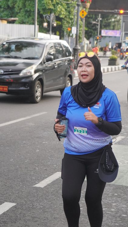 Race photo from KBP City Run 2024 Vibes