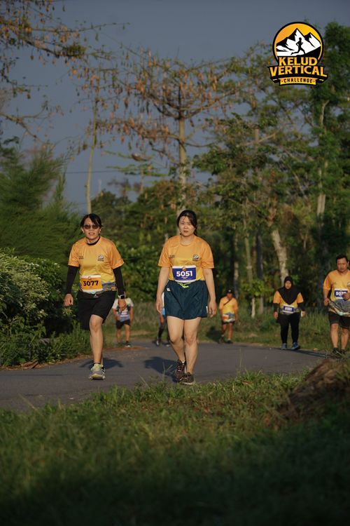 Race photo from Kelud Vertical Challenge 2024