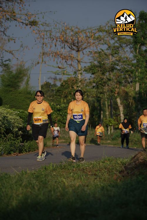 Race photo from Kelud Vertical Challenge 2024