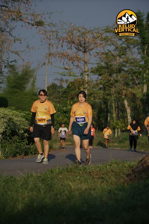 Race photo from Kelud Vertical Challenge 2024