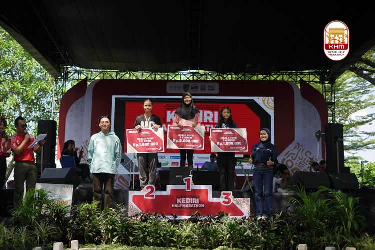 Race photo from Kediri Half Marathon 2025