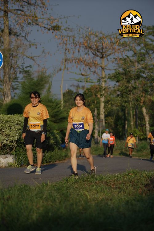 Race photo from Kelud Vertical Challenge 2024