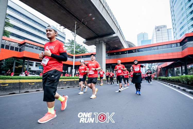 Race photo from ONE RUN 10K 2025