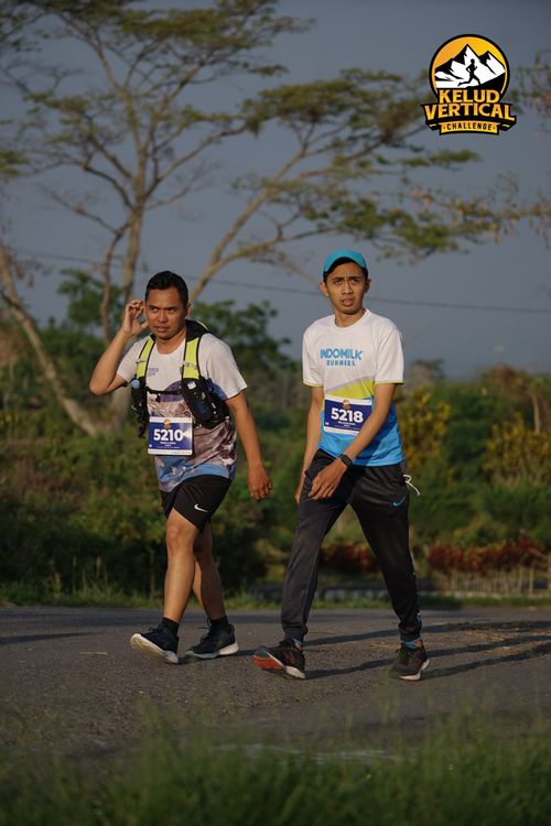 Race photo from Kelud Vertical Challenge 2024