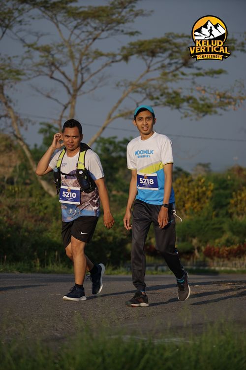 Race photo from Kelud Vertical Challenge 2024