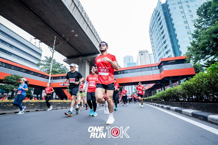 Race photo from ONE RUN 10K 2025