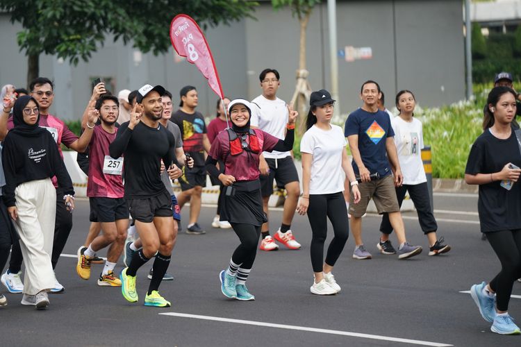 Race photo from Assurance Fun Run 2024