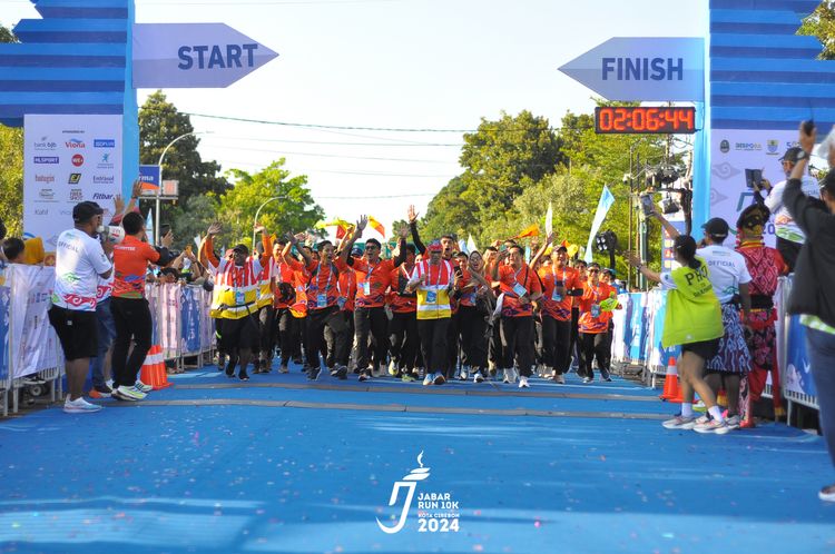 Race photo from Jabar Run 10K 2024