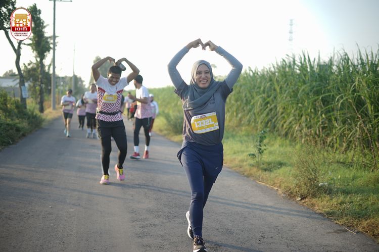 Race photo from Kediri Half Marathon 2024