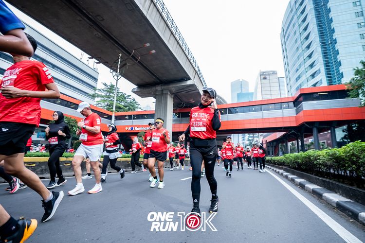 Race photo from ONE RUN 10K 2025