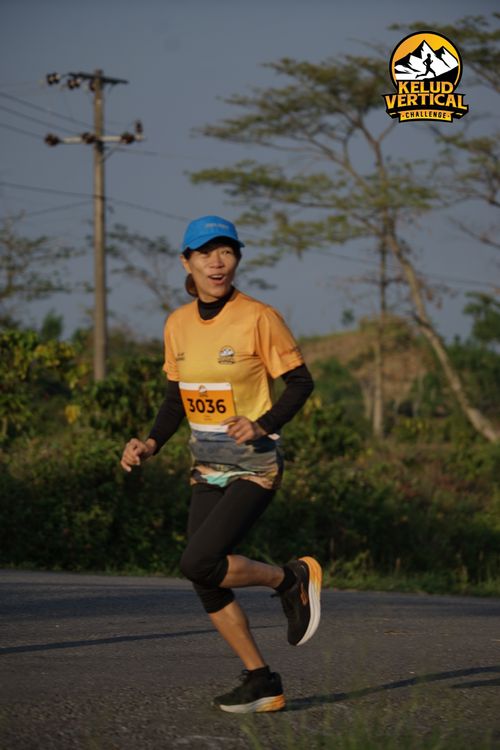 Race photo from Kelud Vertical Challenge 2024