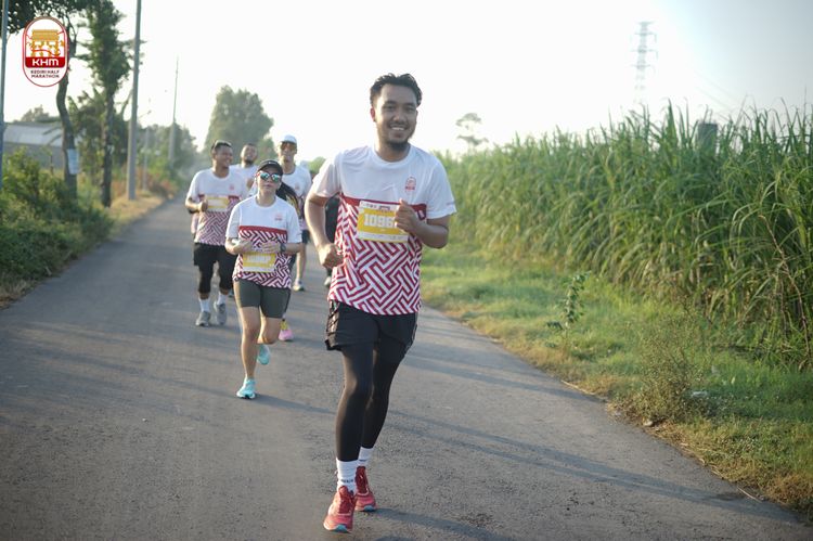 Race photo from Kediri Half Marathon 2024