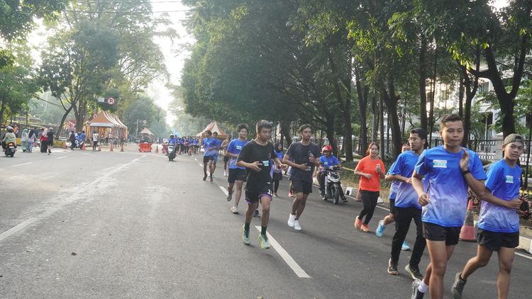 Race photo from KBP City Run 2024 Vibes