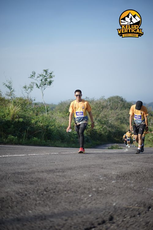 Race photo from Kelud Vertical Challenge 2024