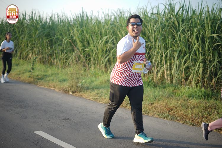 Race photo from Kediri Half Marathon 2024