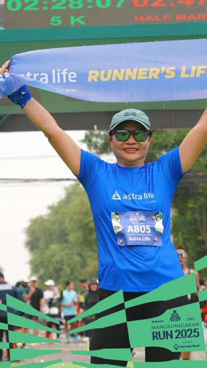 Race photo from Mangkunegaran Run 2025