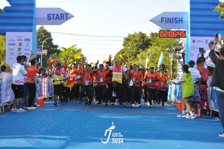 Race photo from Jabar Run 10K 2024