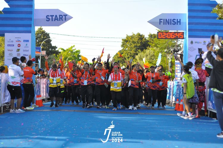 Race photo from Jabar Run 10K 2024