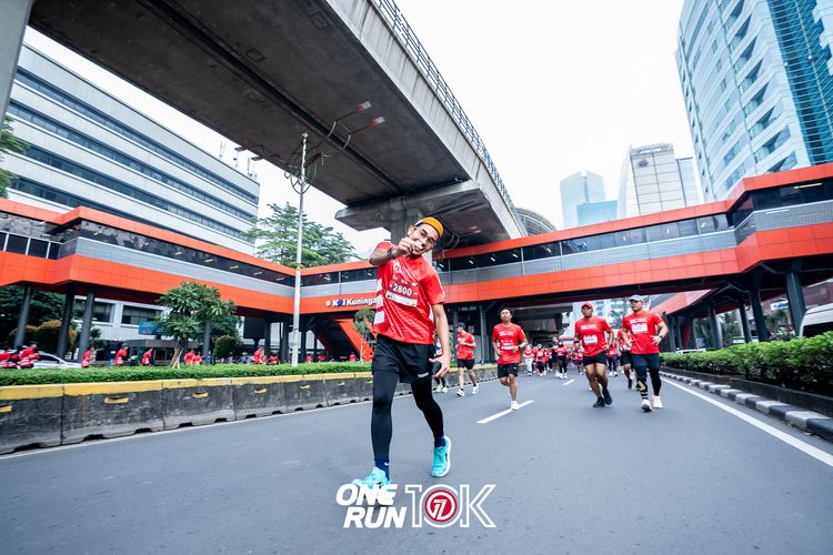 Race photo from ONE RUN 10K 2025