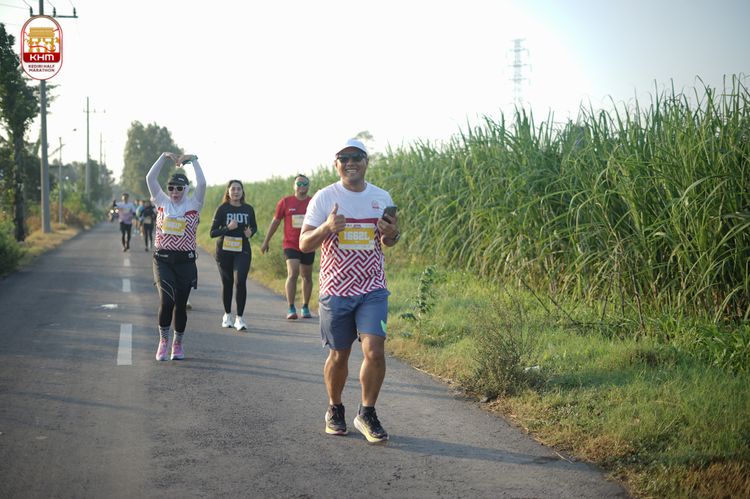 Race photo from Kediri Half Marathon 2024