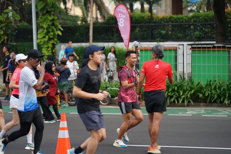Race photo from Assurance Fun Run 2024