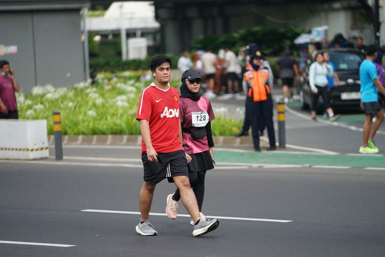 Race photo from Assurance Fun Run 2024