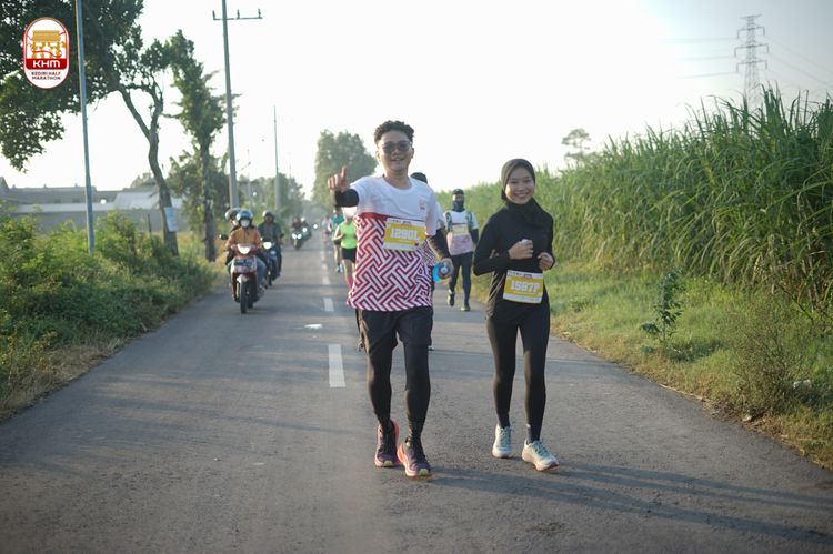 Race photo from Kediri Half Marathon 2024