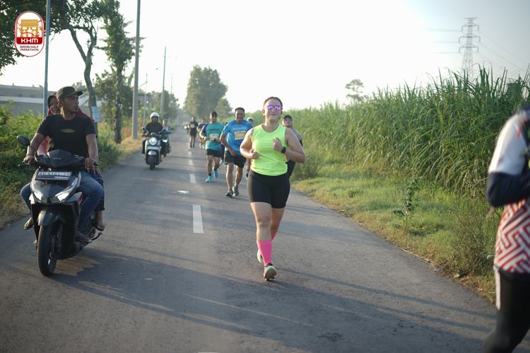 Race photo from Kediri Half Marathon 2024