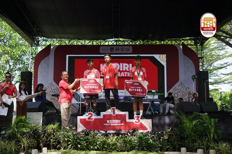 Race photo from Kediri Half Marathon 2025