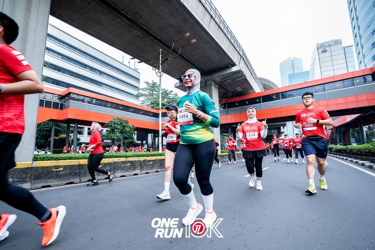 Race photo from ONE RUN 10K 2025