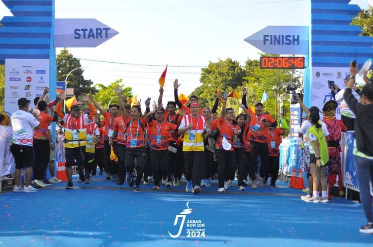 Race photo from Jabar Run 10K 2024