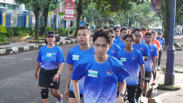 Race photo from KBP City Run 2024 Vibes
