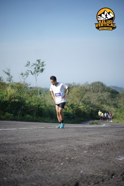 Race photo from Kelud Vertical Challenge 2024