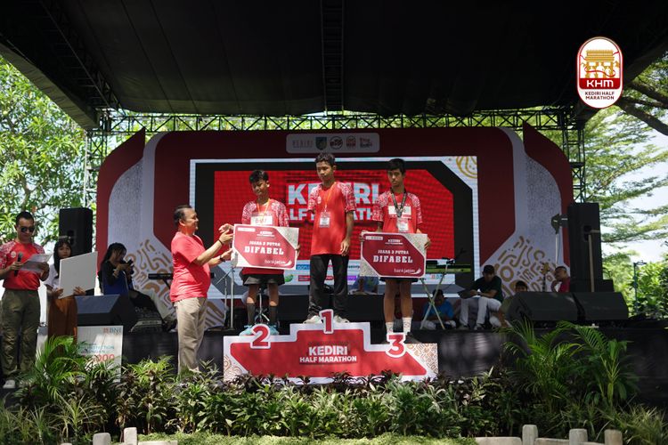Race photo from Kediri Half Marathon 2025